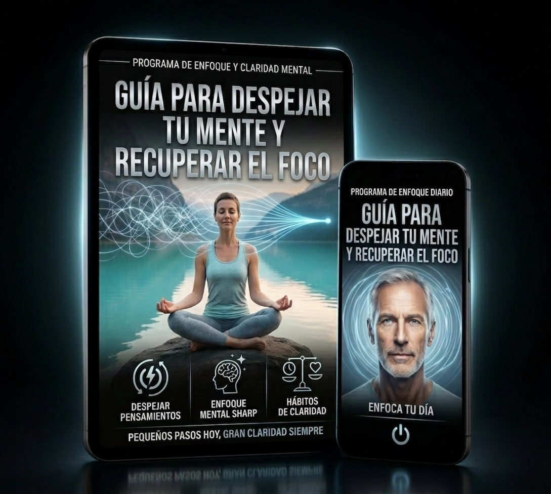 Guía para despejar tu mente y recuperar el foco