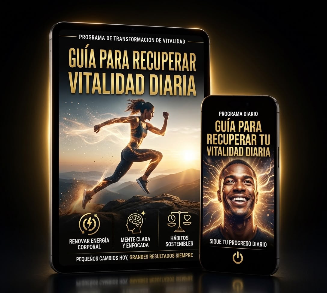 Guía para recuperar tu vitalidad diaria